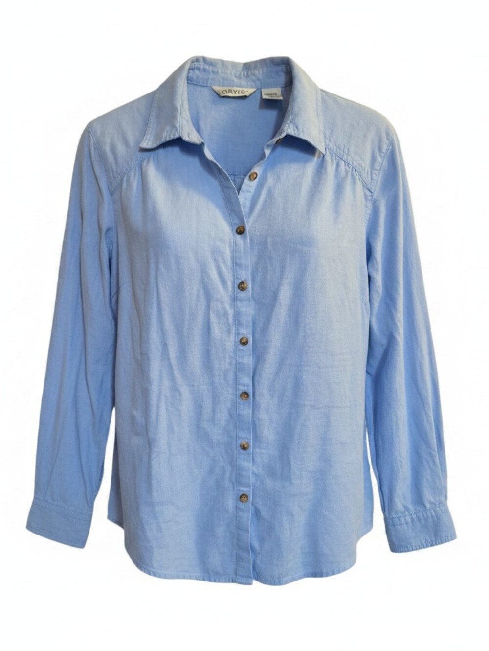 Orvis Light Blue Button Down Shirt